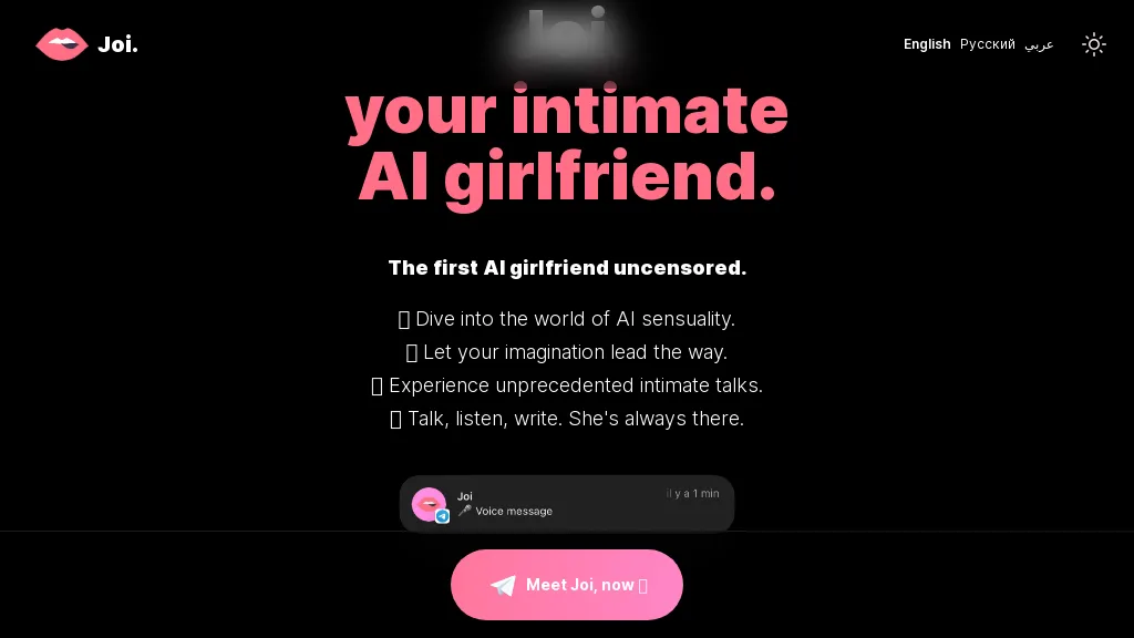 AI Girlfriend: Joi