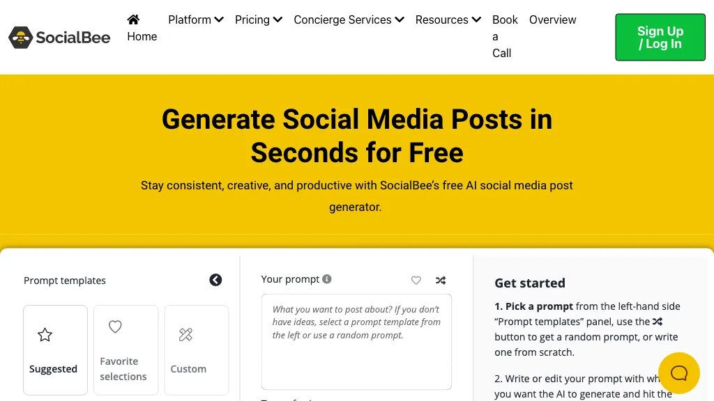 AI Social Post Generator