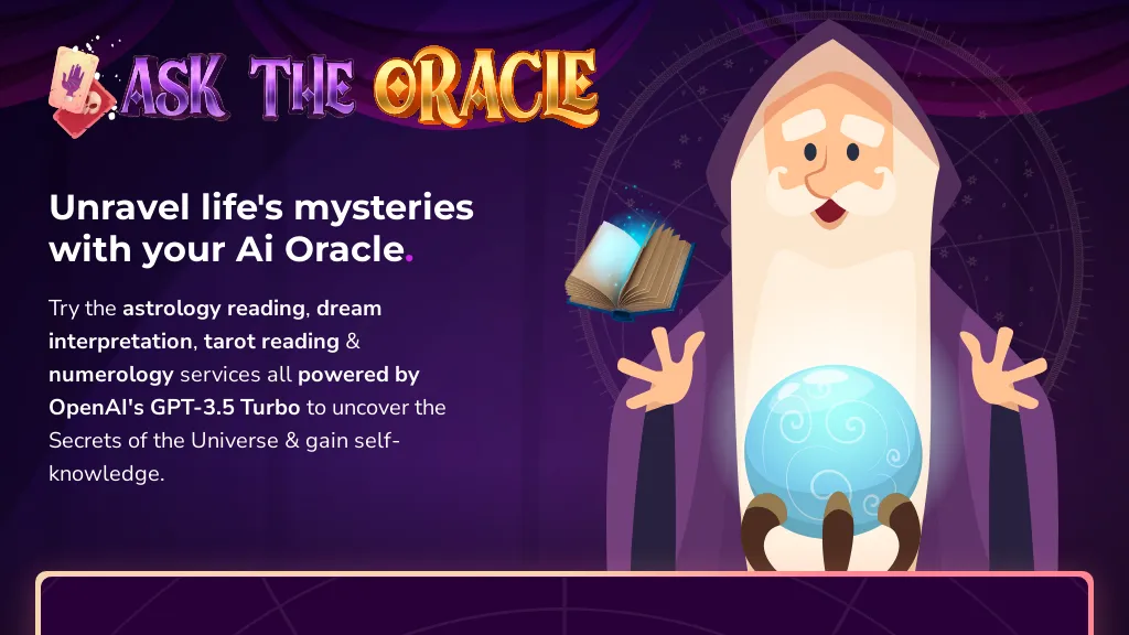 Ask the Oracle