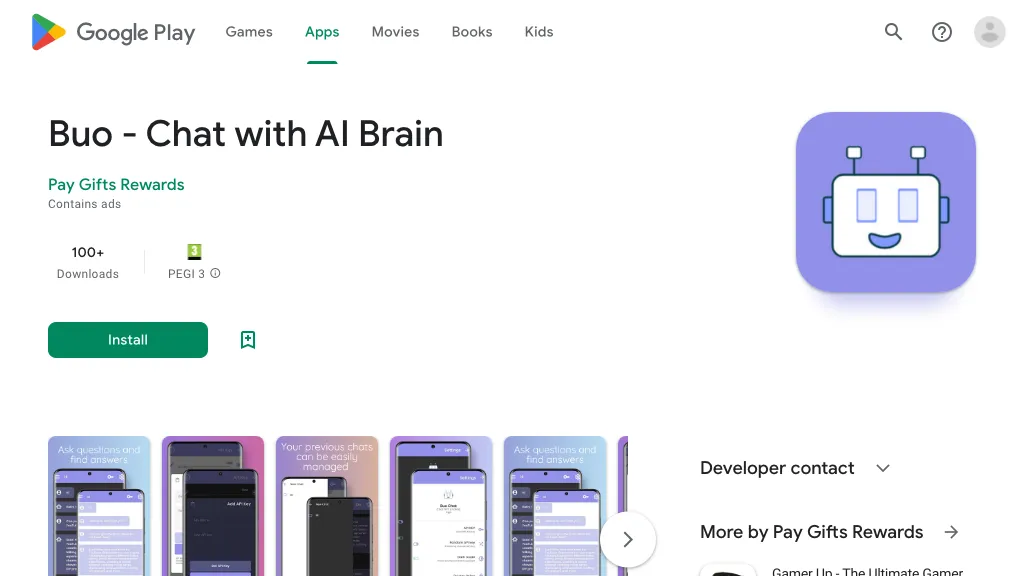 Buo – Chat with AI Brain