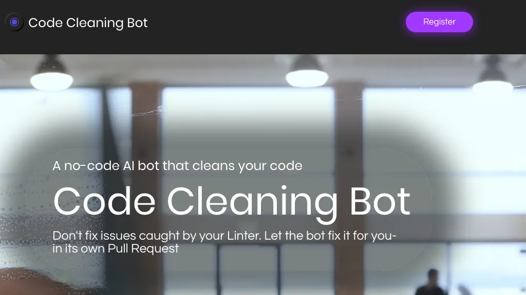 Codecleaningbot