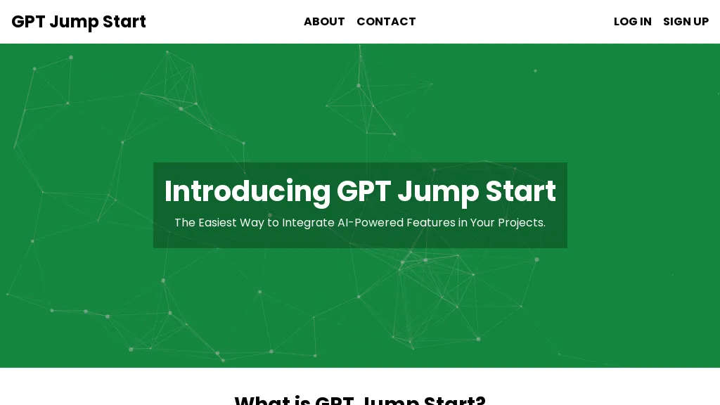 GPT Jump Start