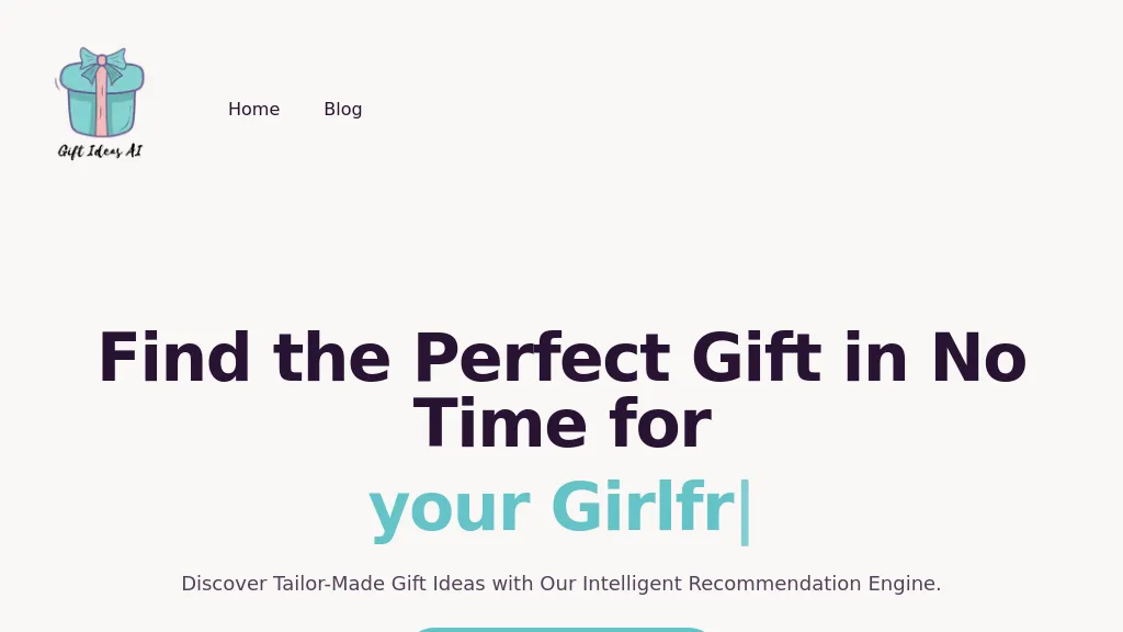 Gift Ideas AI