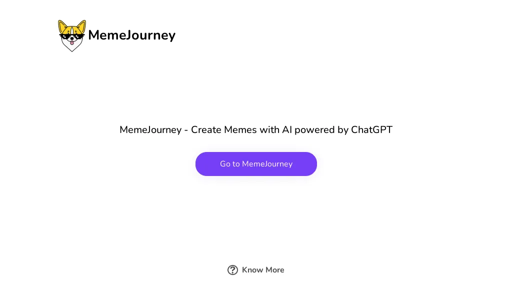 Memejourney – ChatGPT for memes