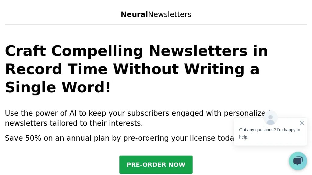 Neural Newsletters