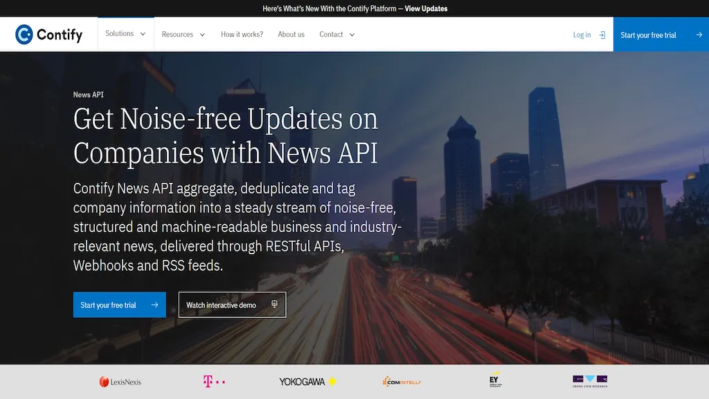 News API by Contify