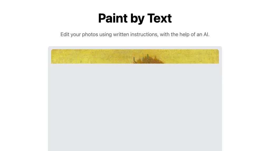 Paint By Text