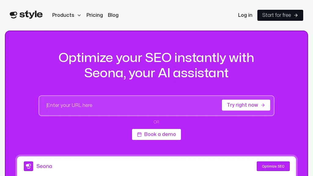 Seona – AI Powered SEO