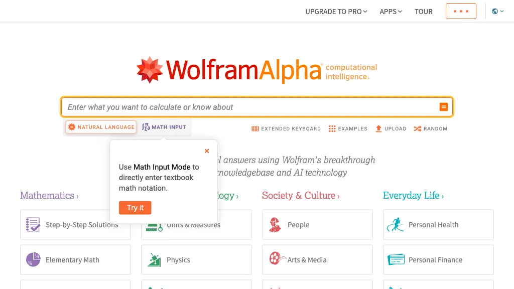 WolframAlpha