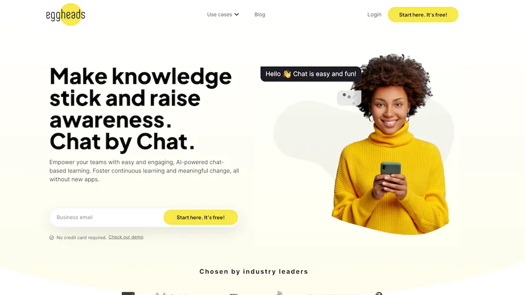 eggheads – AI-powered microlearning